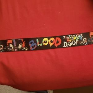 Blood on the dance floor seat belt belt
